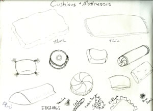 Cushions and Mattresses
